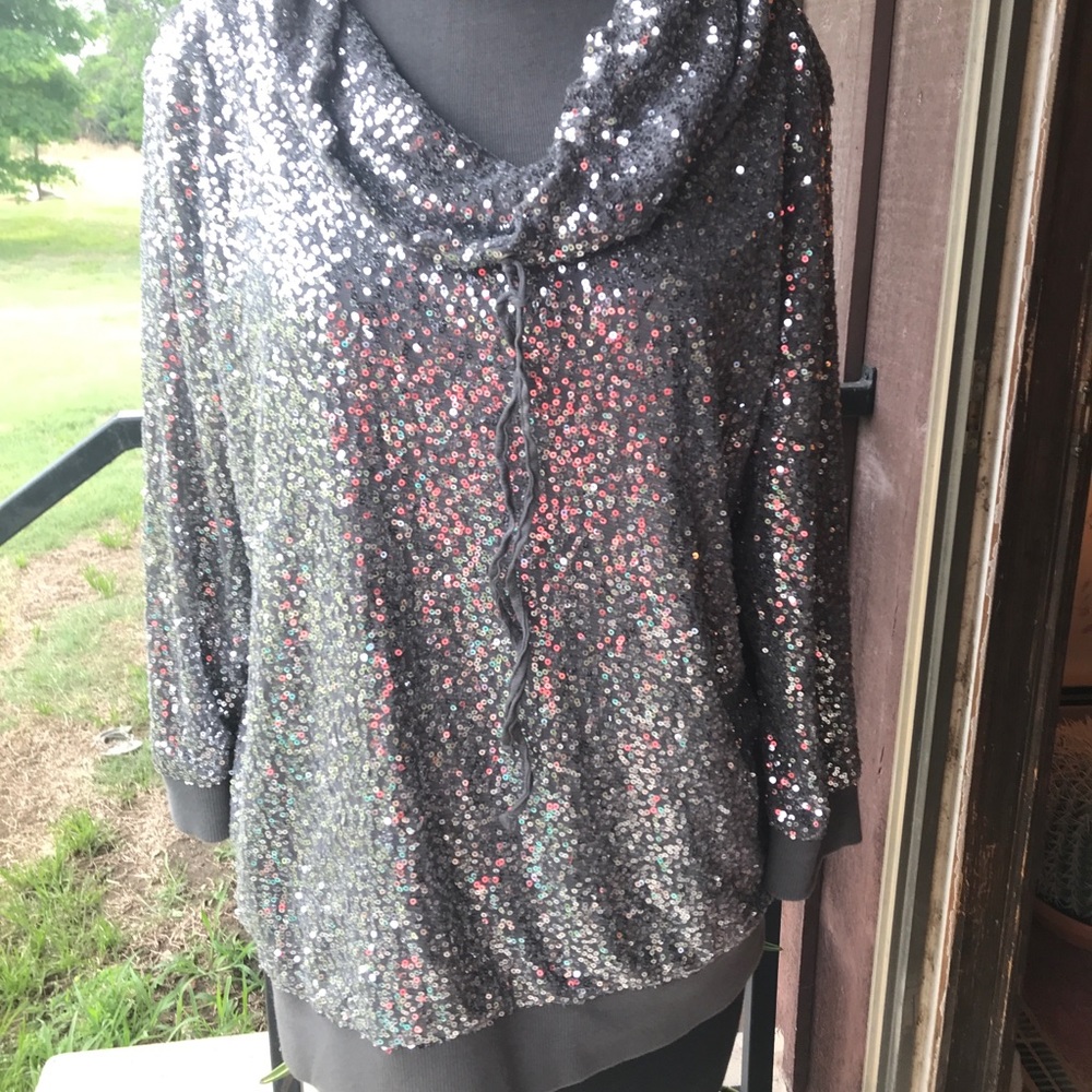 Zenergy Chicos Sequin shirt